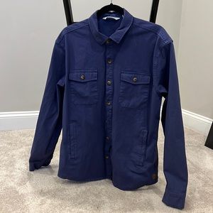 Peter Miller Lava Wash long sleeve in Men’s Large / Navy